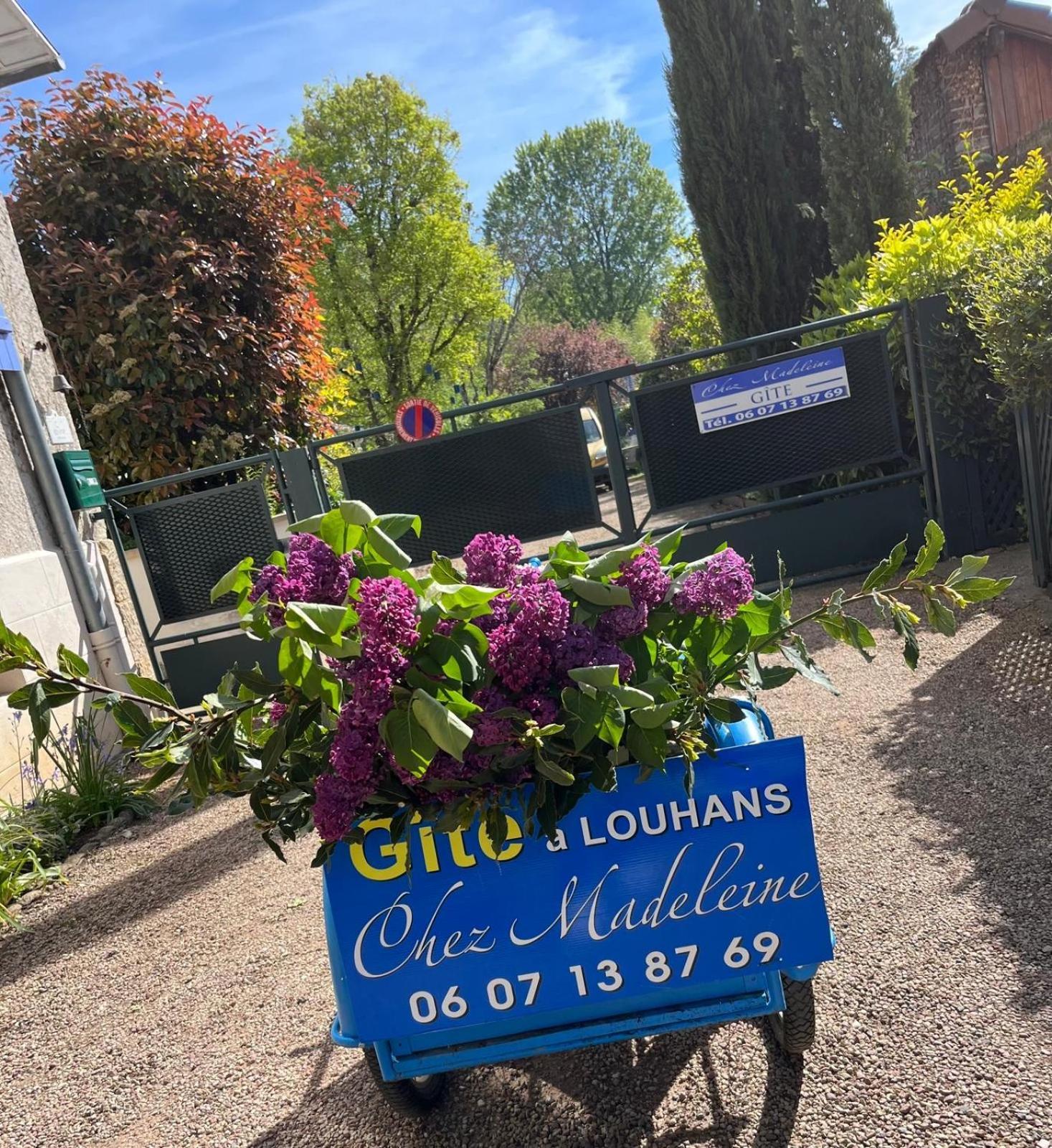 Appartamento Gite Chez Madeleine Louhans Esterno foto